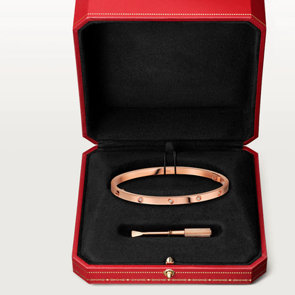 [Angela Schmuck]Liebesarmband 3,65 mm 10 Diamanten