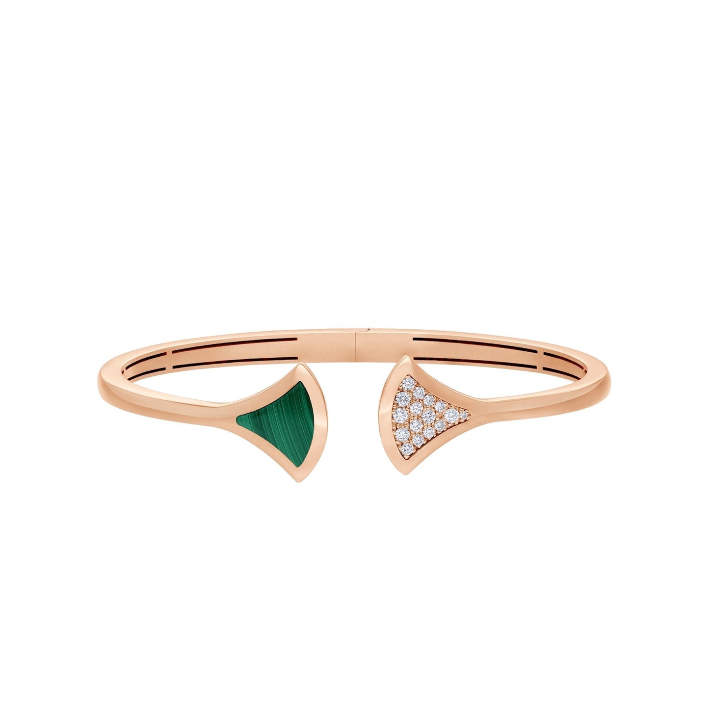 [Angela Jewellery]DREAM ARMBAND OFFEN MALACHIT ROTGOLD