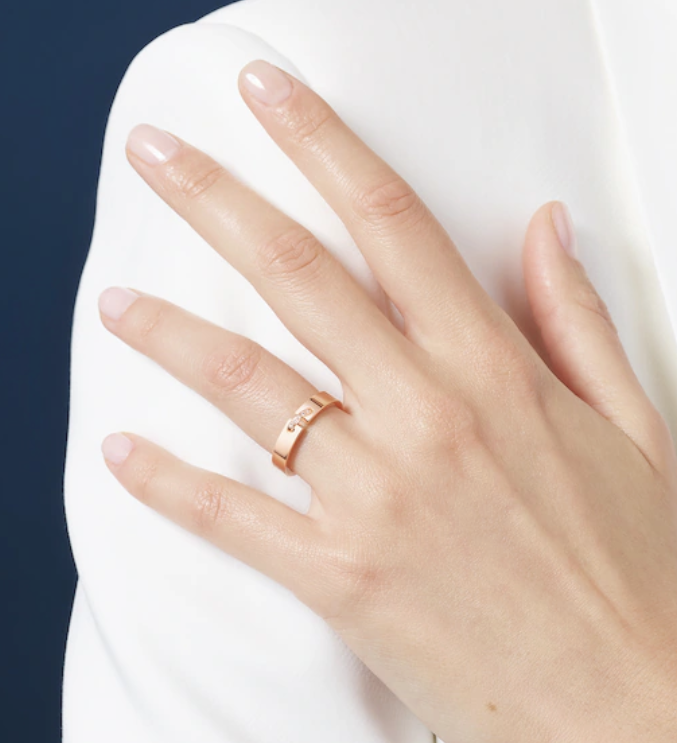 [Angela Schmuck] ALLIANCE LIENS VIDENCE DIAMANT 4MM RING