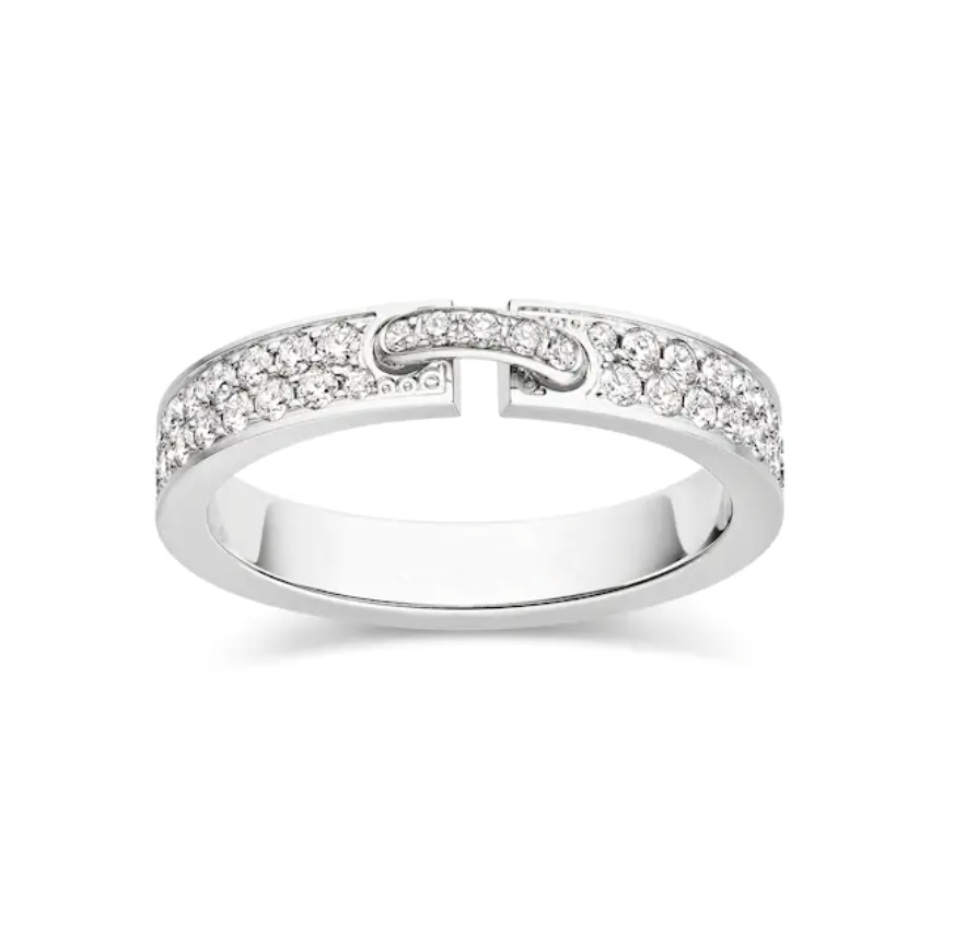 [Angela Schmuck] ALLIANCE LIENS VIDENCE DIAMANTRING MIT 4 MM PAVÉ