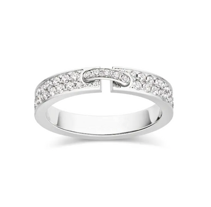 [Angela Schmuck] ALLIANCE LIENS VIDENCE DIAMANTRING MIT 4 MM PAVÉ