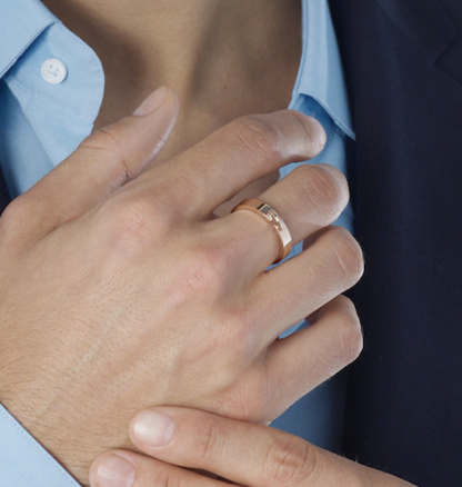 [Angela Schmuck] ALLIANCE LIENS VIDENCE 4MM RING