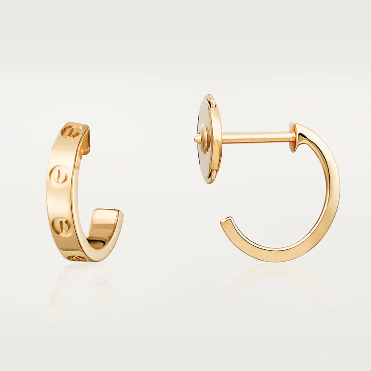 [Angela Schmuck] LIEBE OHRRINGE 2,65MM ROSA GOLD 