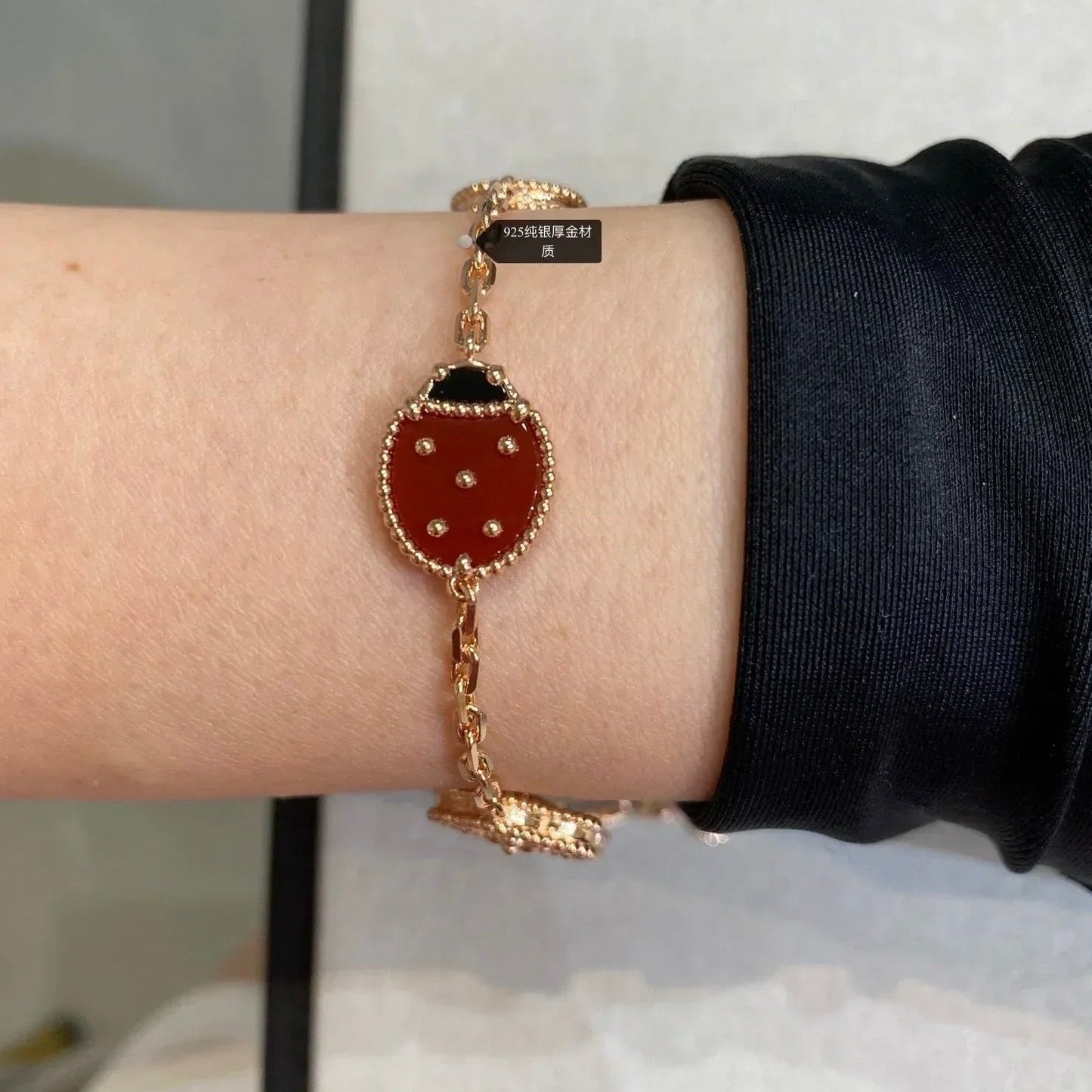 [Angela Schmuck]Armband mit 5 Glücksmotiven