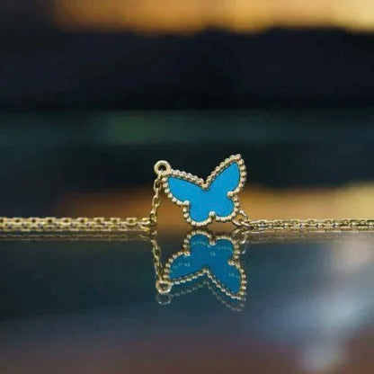 [Angela Schmuck] SCHMETTERLING TÜRKIS SCHMETTERLINGSARMBAND
