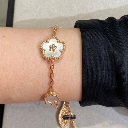 [Angela Schmuck]Armband mit 5 Glücksmotiven