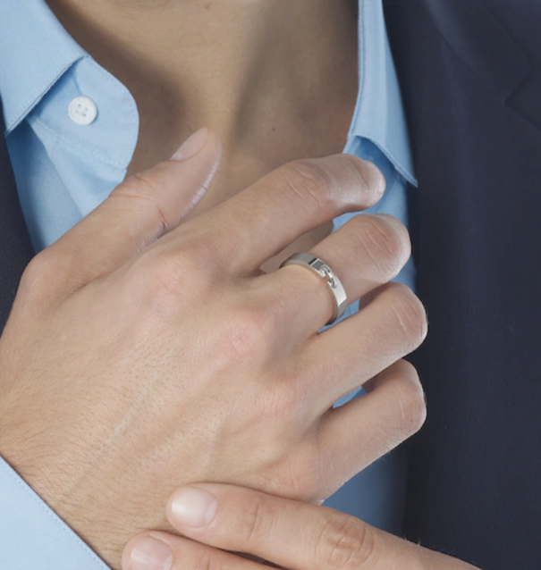 [Angela Schmuck] ALLIANCE LIENS VIDENCE 4MM RING