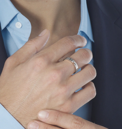 [Angela Schmuck] ALLIANCE LIENS VIDENCE 4MM RING