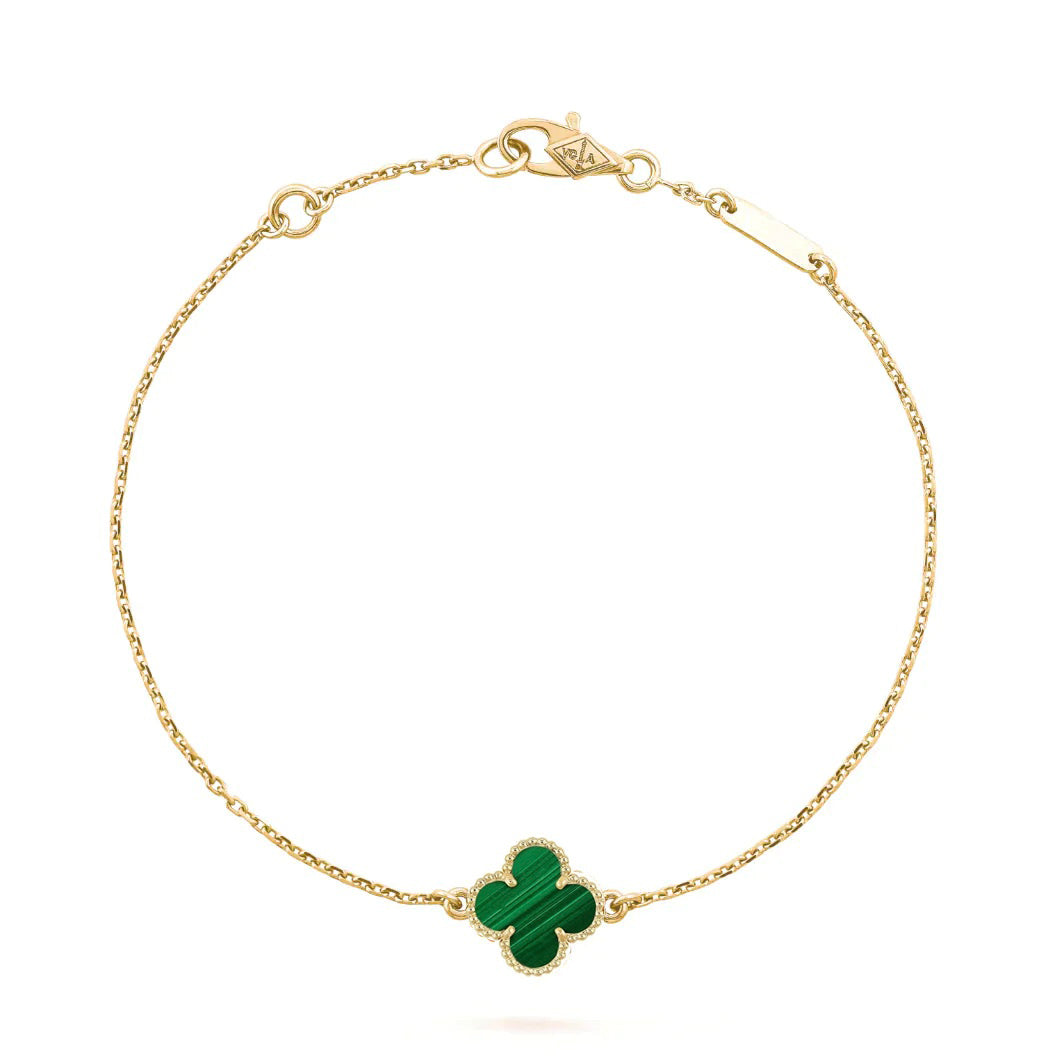 [Angela Schmuck]KLEE-ARMBAND MALACHIT 1 MOTIV