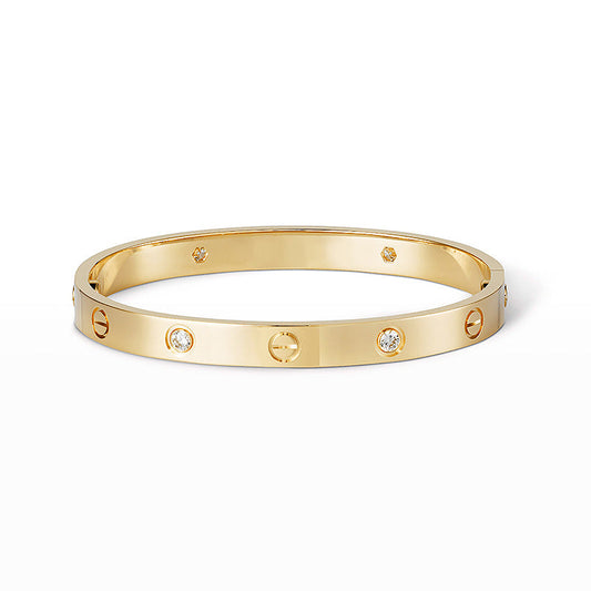 [Angela Jewellery]LOVE BRACELET 6.1MM 4 DIAMONDS