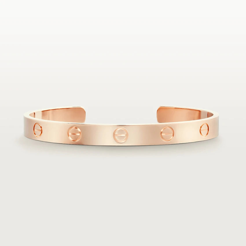 [Angela Schmuck] Liebesarmband, 6,1 mm, offene Manschette 