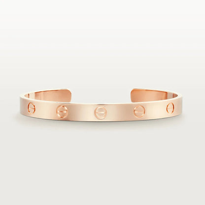 [Angela Schmuck] Liebesarmband, 6,1 mm, offene Manschette 