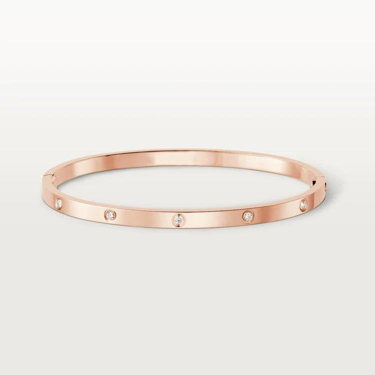 [Angela Schmuck]Liebesarmband 3,65 mm 10 Diamanten