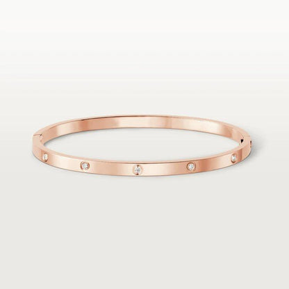 [Angela Schmuck]Liebesarmband 3,65 mm 10 Diamanten