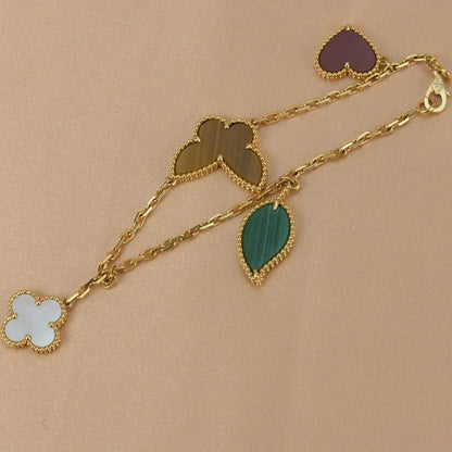 [Angela Schmuck]Glücklicher Frühling 5 Motiv Goldarmband 