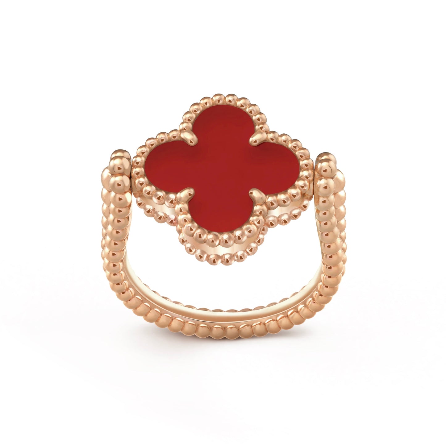 [Angela Schmuck]CLOVER RIVERSIBLE ROSÉGOLDRING 