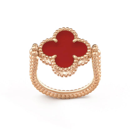 [Angela Schmuck]CLOVER RIVERSIBLE ROSÉGOLDRING 