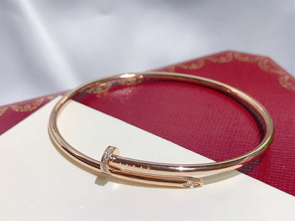 [アンジェラジュエリー]JUSTE ブレスレット 2.5mm ダイヤモンド