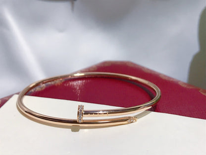 [アンジェラジュエリー]JUSTE ブレスレット 2.5mm ダイヤモンド