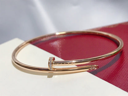 [アンジェラジュエリー]JUSTE ブレスレット 2.5mm ダイヤモンド