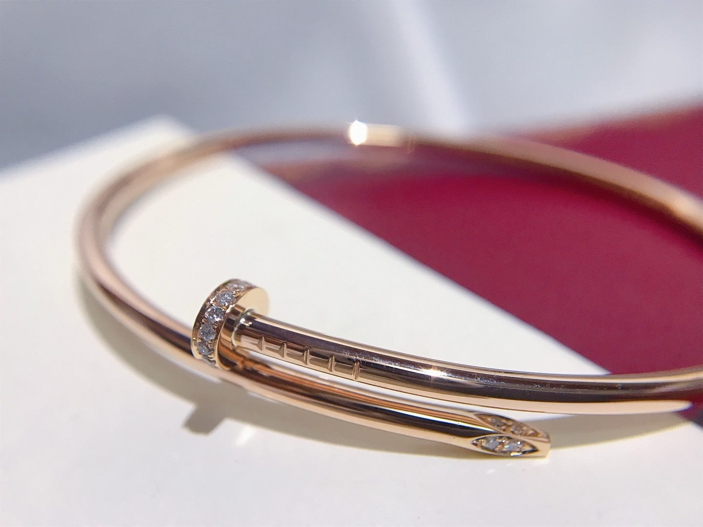 [アンジェラジュエリー]JUSTE ブレスレット 2.5mm ダイヤモンド
