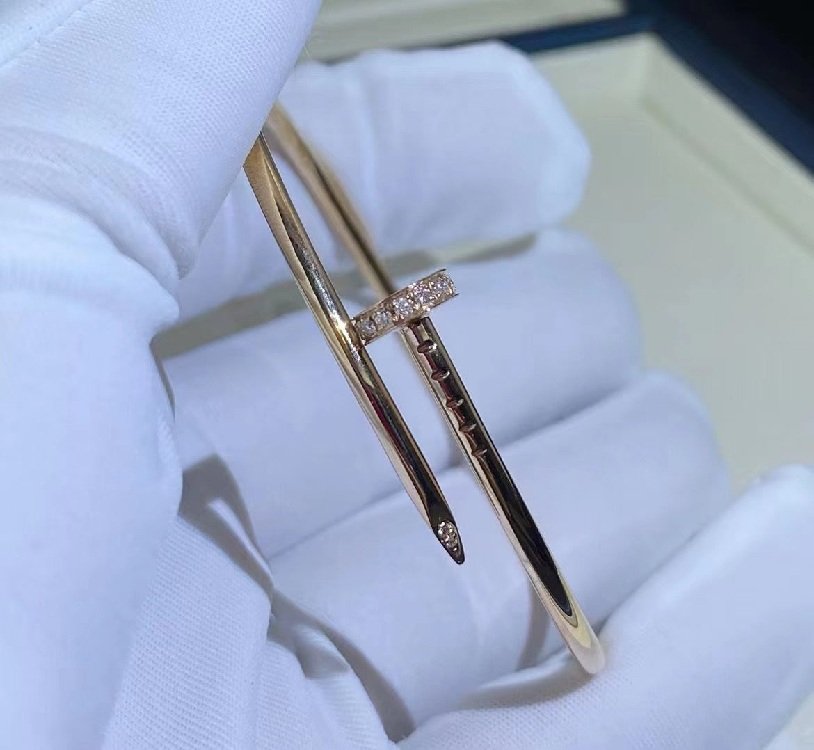 [アンジェラジュエリー]JUSTE ブレスレット 2.5mm ダイヤモンド
