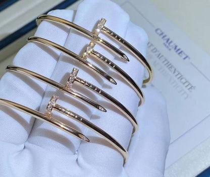 [アンジェラジュエリー]JUSTE ブレスレット 2.5mm ダイヤモンド
