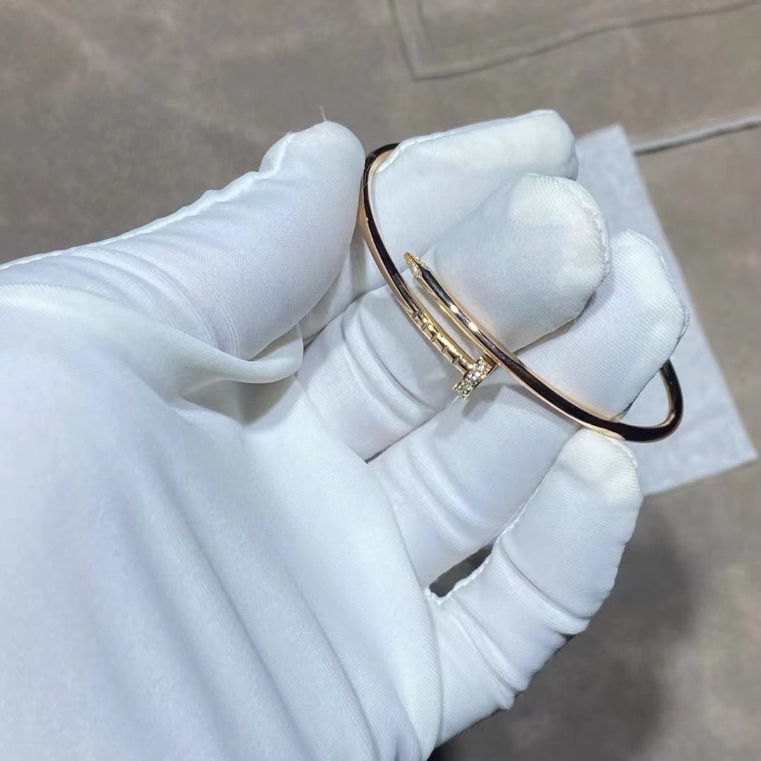 [アンジェラジュエリー]JUSTE ブレスレット 2.5mm ダイヤモンド