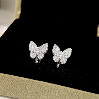 [Angela Schmuck] SCHMETTERLINGS-OHRRINGE MIT DIAMANTEN