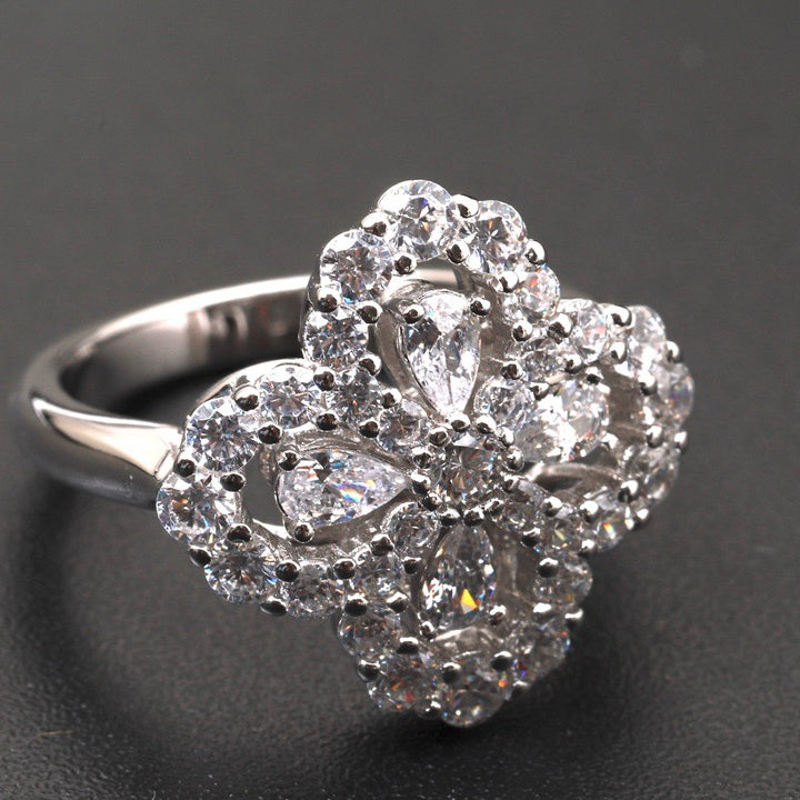 [Angela Jewellery] LOOP RING VOLLMOTIV DIAMANT 16MM SILBER