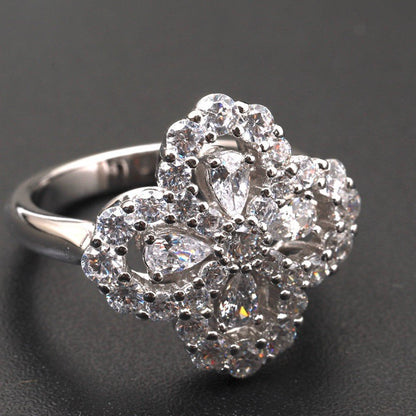 [Angela Jewellery] LOOP RING VOLLMOTIV DIAMANT 16MM SILBER