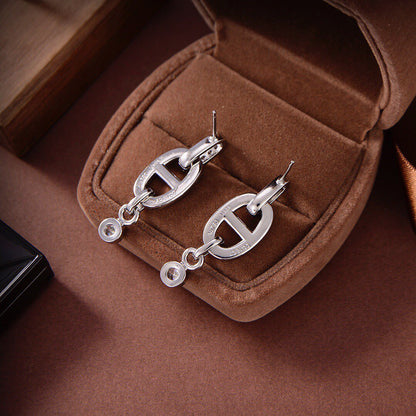 [Angela Schmuck]HM CHAINE DIAMANT OHRRINGE