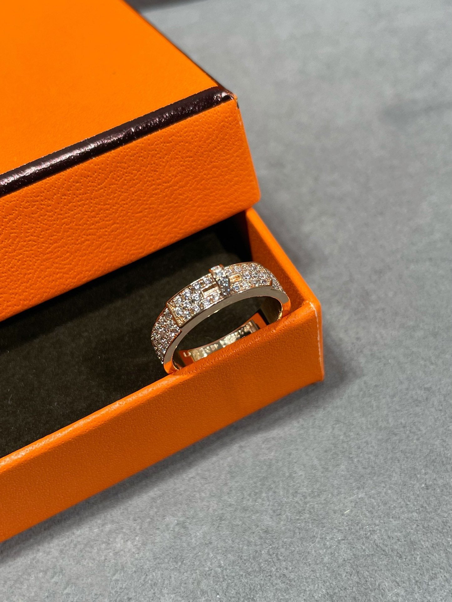 [Angela Schmuck]KELLY ROSÉGOLD DIAMANTRING
