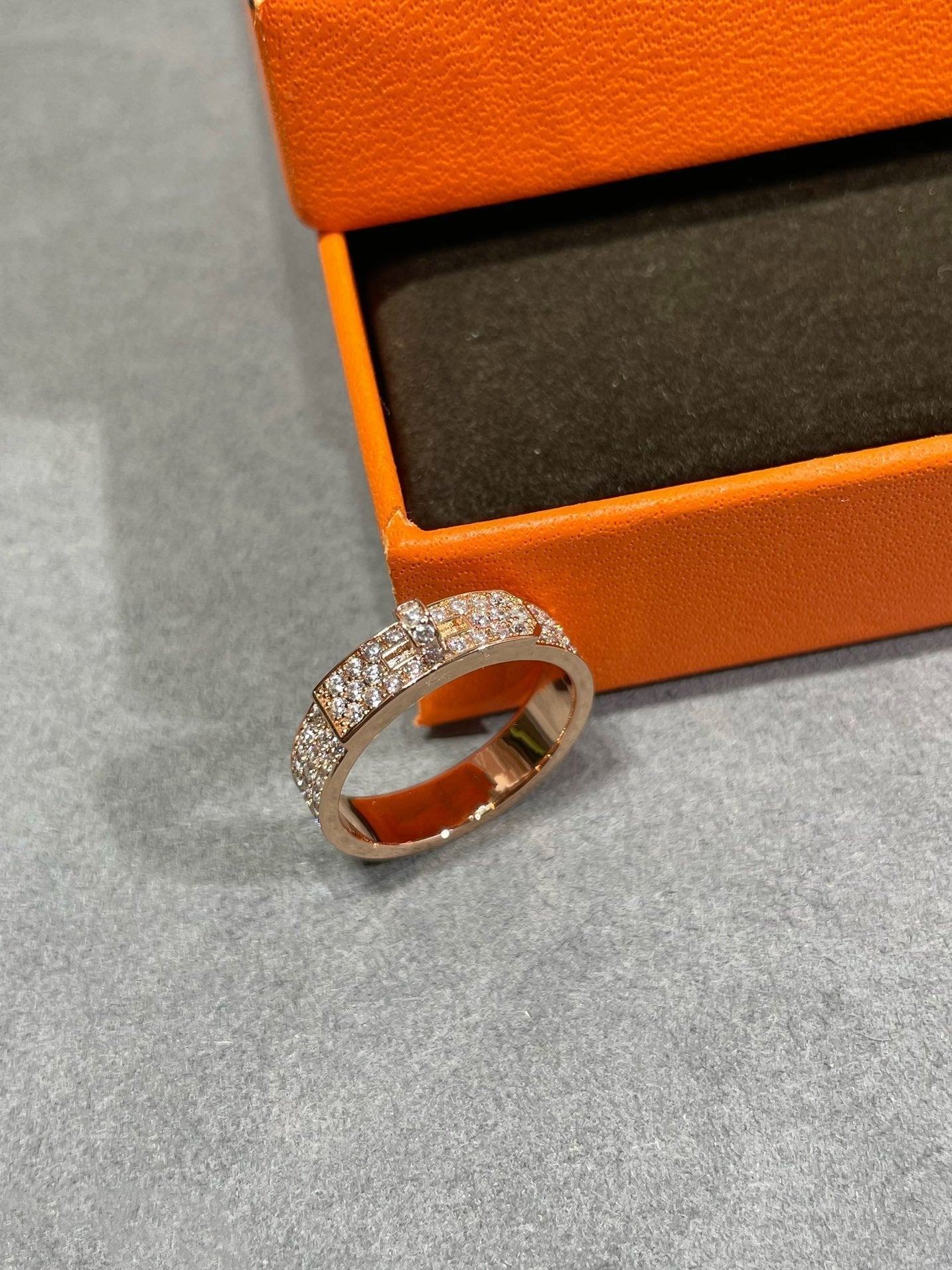[Angela Schmuck]KELLY ROSÉGOLD DIAMANTRING