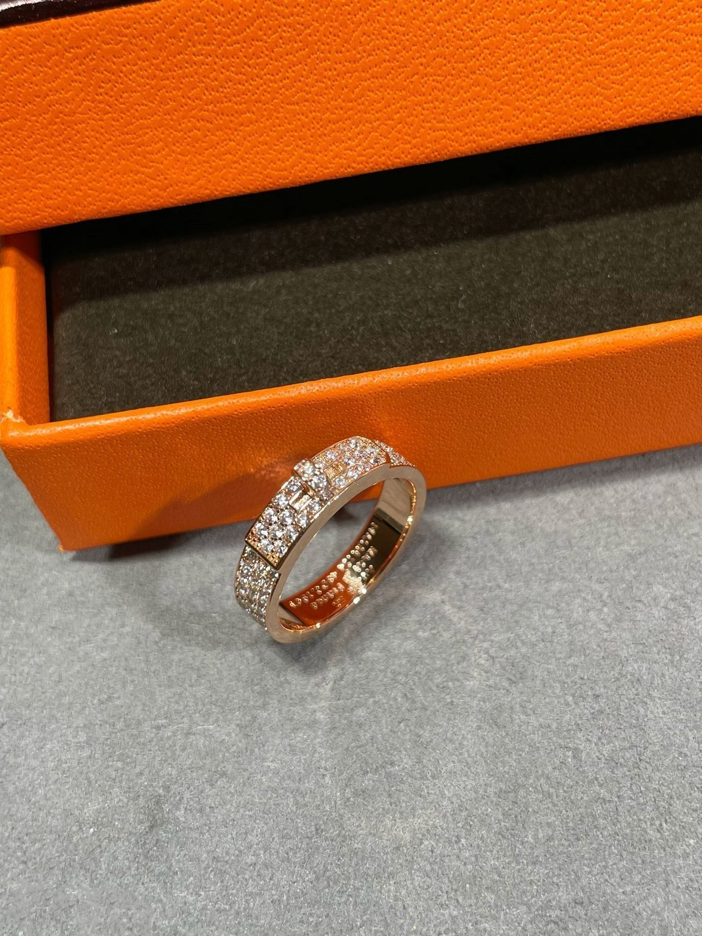 [Angela Schmuck]KELLY ROSÉGOLD DIAMANTRING
