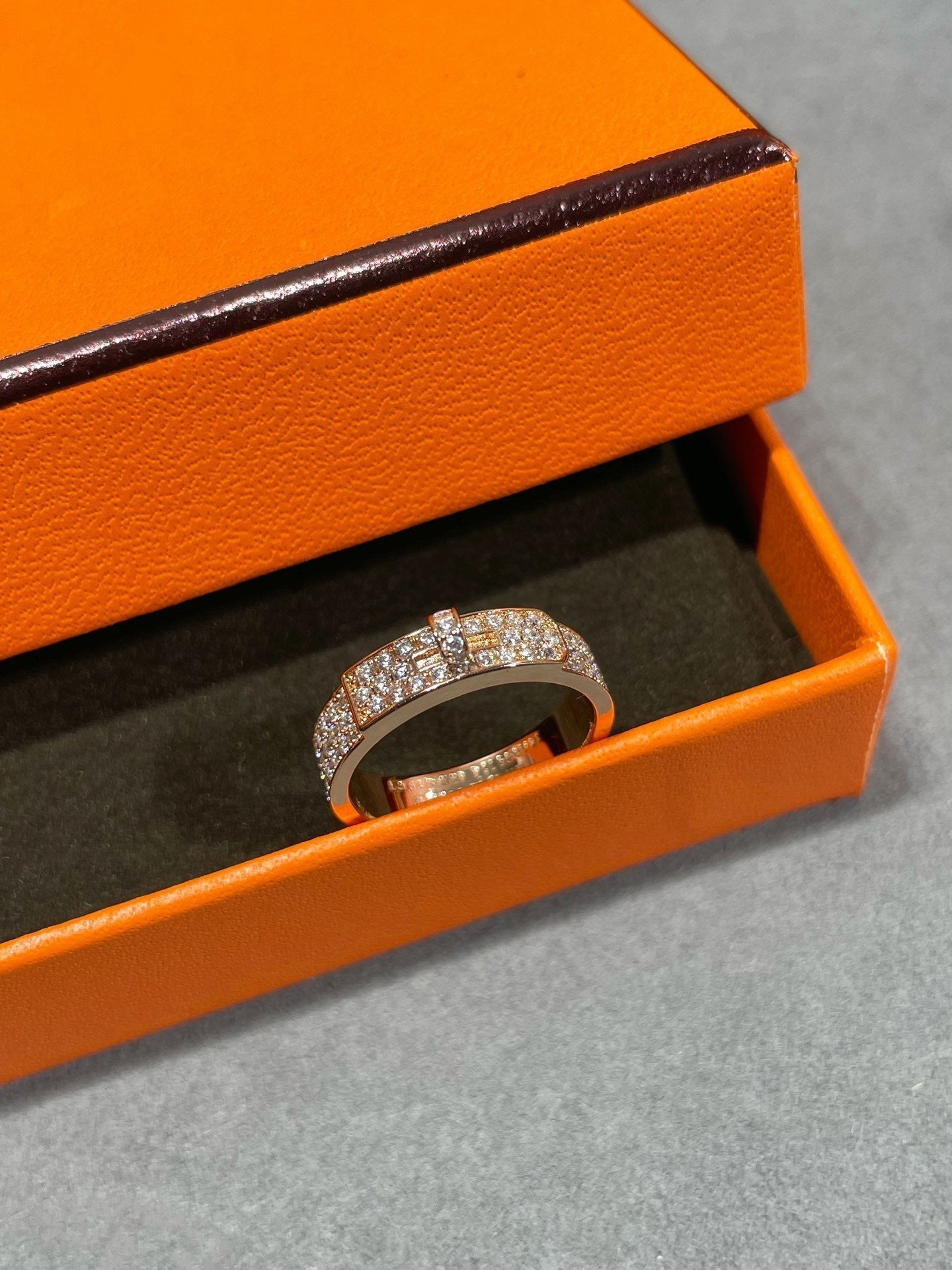 [Angela Schmuck]KELLY ROSÉGOLD DIAMANTRING