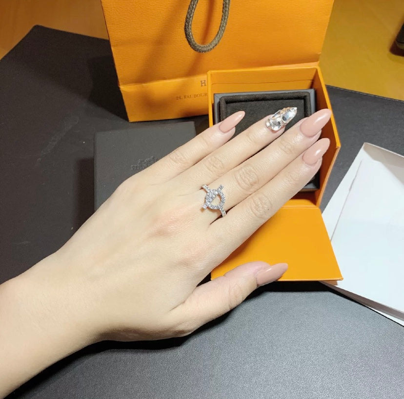 [Angela Schmuck]ECHAPPEE RING SILBER DIAMANT