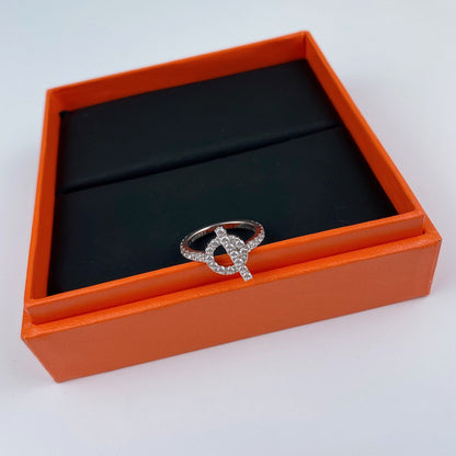 [Angela Schmuck]ECHAPPEE RING SILBER DIAMANT