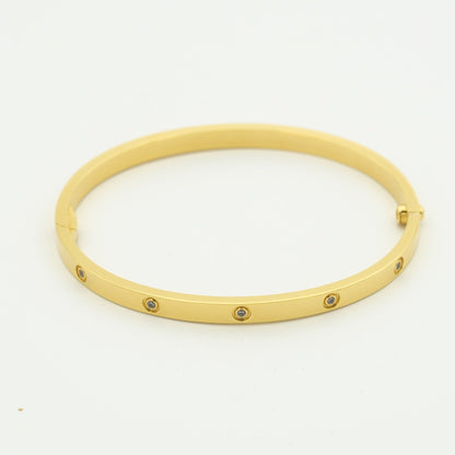 [Angela Schmuck]Liebesarmband 3,65 mm 10 Diamanten
