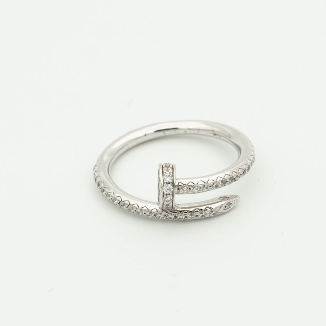 [Angela Schmuck]JUSTE RING 1,8MM SILBER DIAMANTEN