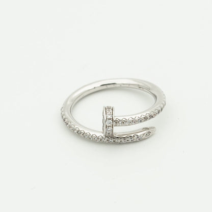 [Angela Schmuck]JUSTE RING 1,8MM SILBER DIAMANTEN