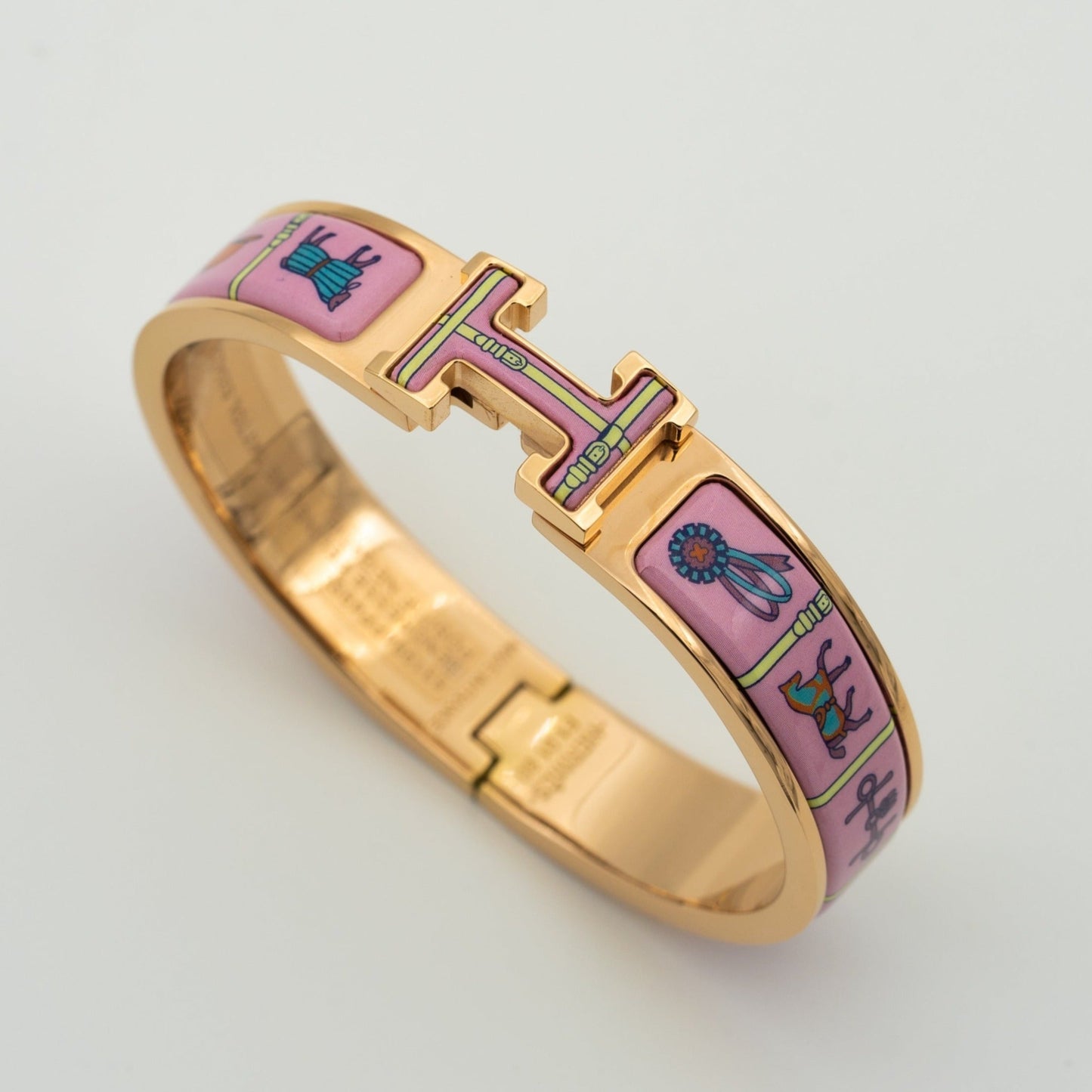 [Angela Jewellery]H ROSA GOLD ARMBAND ROSA KERAMIK