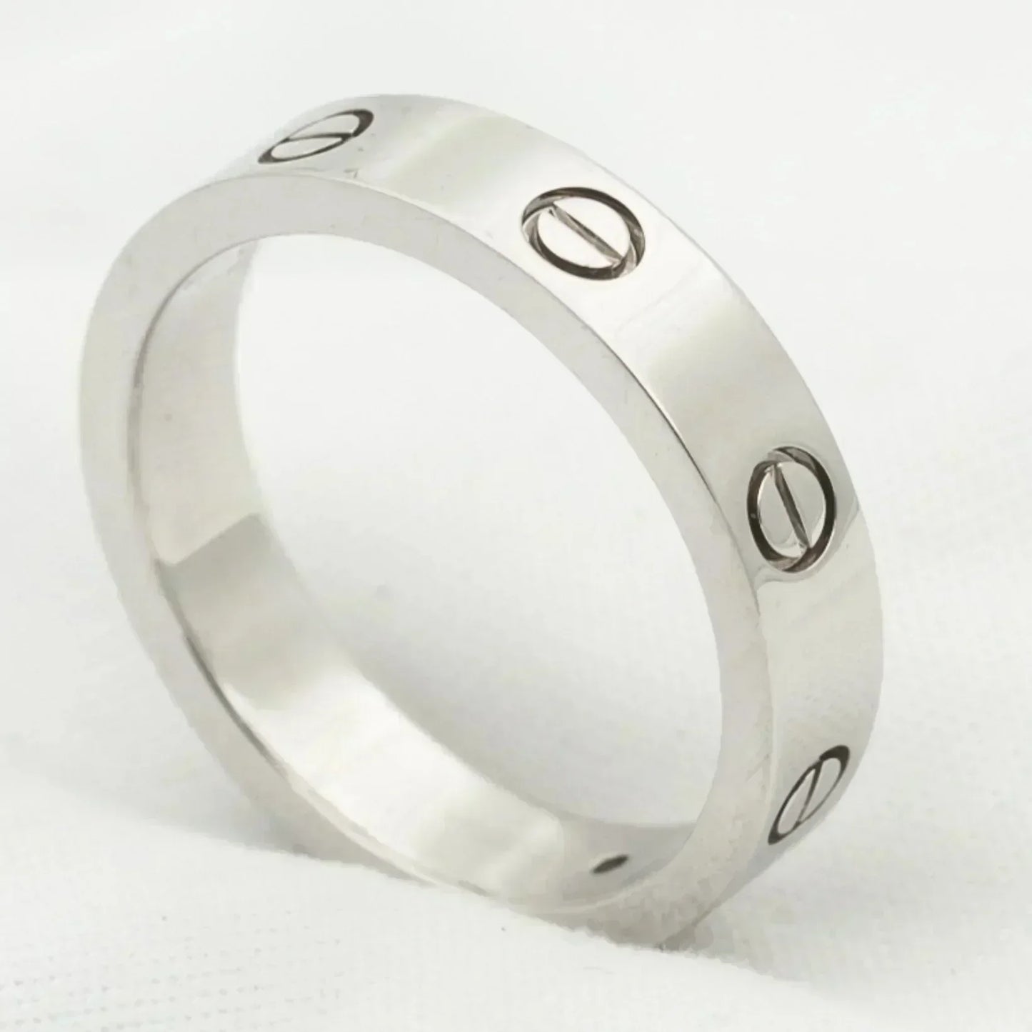 [Angela Schmuck]Liebesring 4mm 1 Diamant Silber