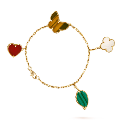 [Angela Schmuck]Glücklicher Frühling 5 Motiv Goldarmband 