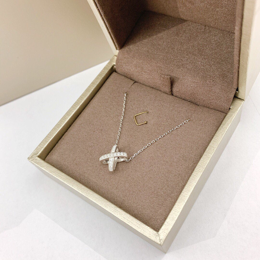 [Angela Jewellery]JEUX DE DIAMOND NECKLACE