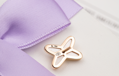 [Angela Jewellery]JEUX DE WHITE MOP ROSÉGOLD DIAMANT OHRRINGE