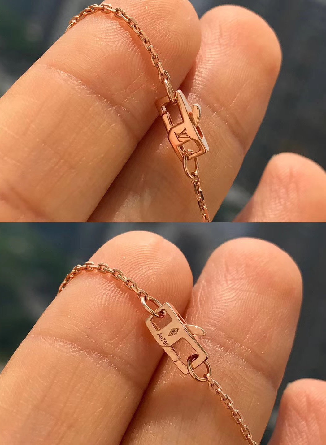 [アンジェラジュエリー]ブロッサムペンダント ピンクゴールド＆ダイヤモンド