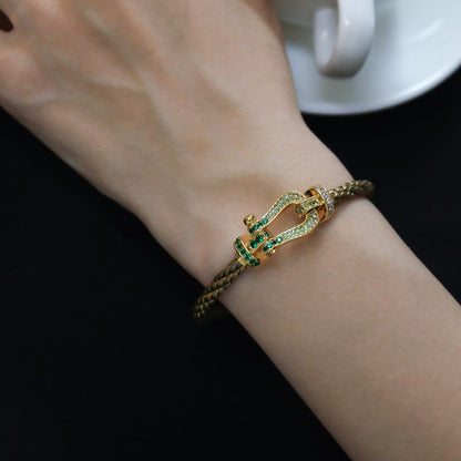 [Angela Schmuck]FORCE 10 GOLD GRÜNE DIAMANT GEPAPERT