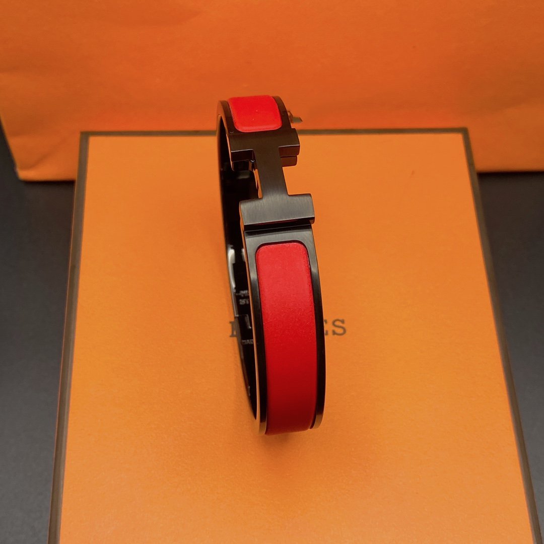 [Angela Schmuck]CLIC HM SO SCHWARZ ROT ARMBAND