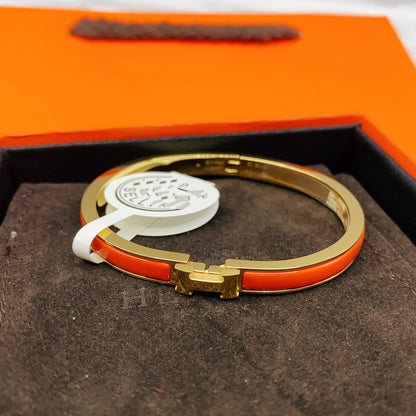 [Angela Jewellery]KLASSISCHES HM CLIC ROT 8MM EMAILLE ARMBAND